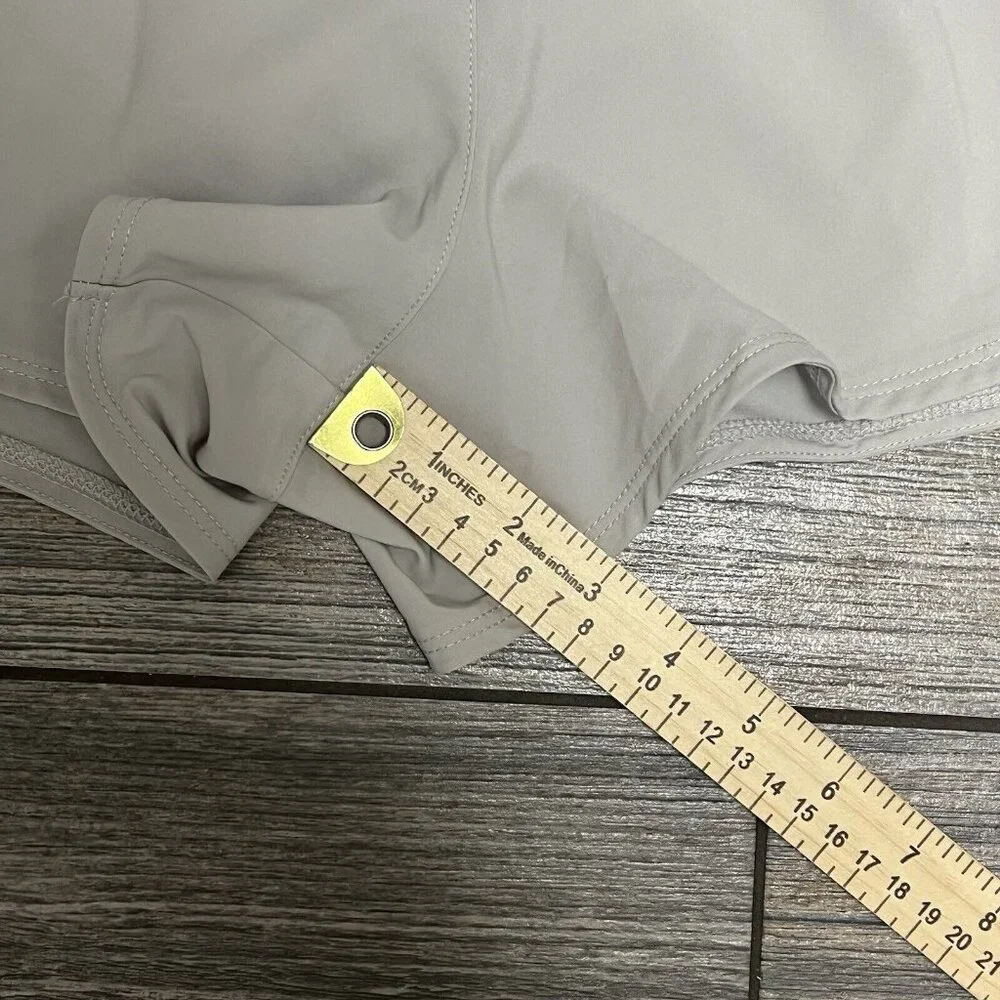 NWT Nike Women's Shorts Medium One Dri-FIT Mid-Rise 3" Brief-Lined DX6010-012 - Picture 13 of 15